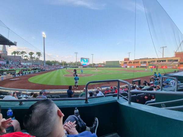VyStar Ballpark, section: 109, row: G, seat: 10