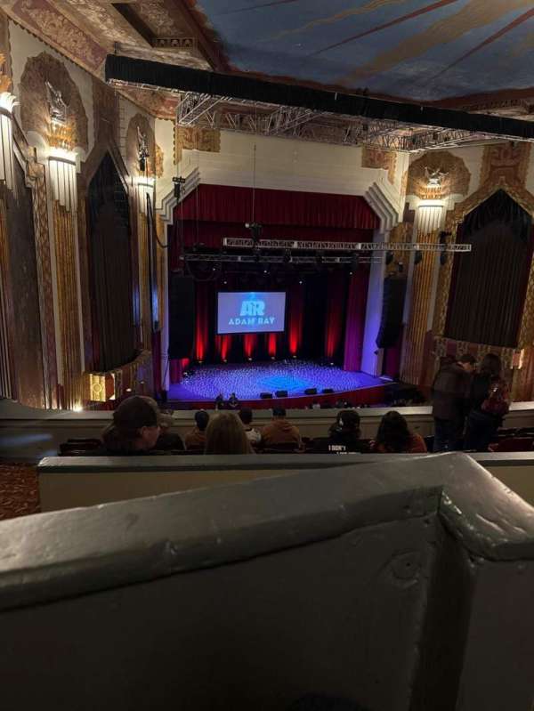 Paramount Theatre, Denver, section: Balcony L, row: H, seat: 14