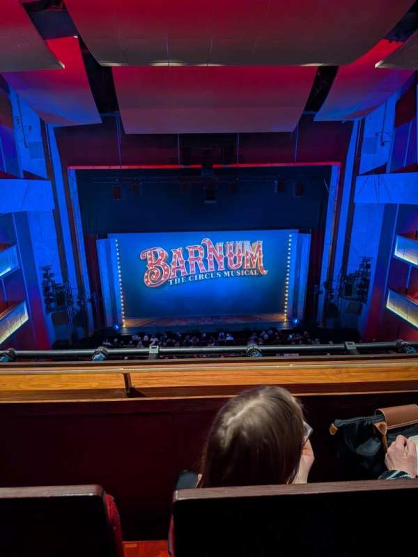 Bord Gáis Energy Theatre, section: Upper Circle, row: B, seat: 27