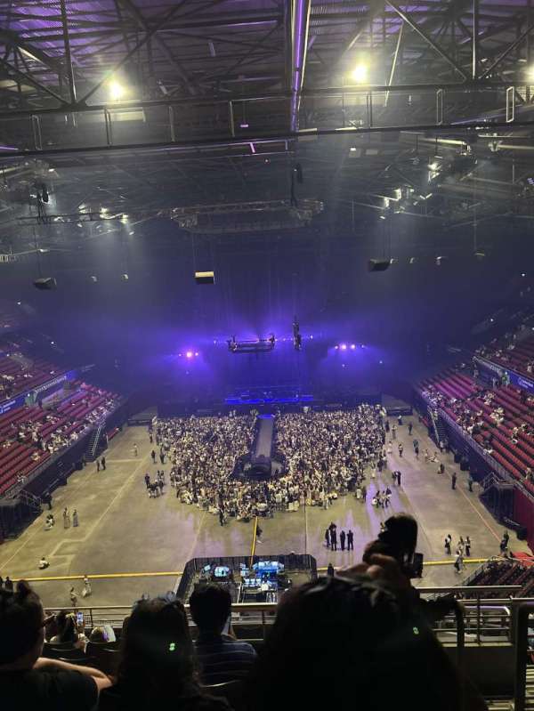 qudos bank arena, section: 57, row: L, seat: 115