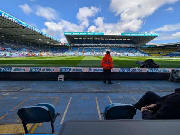 Elland Road, section: C20, row: DD, seat: 173