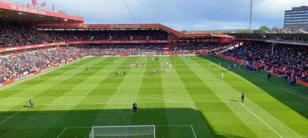 City Ground, section: T3, row: J, seat: 76