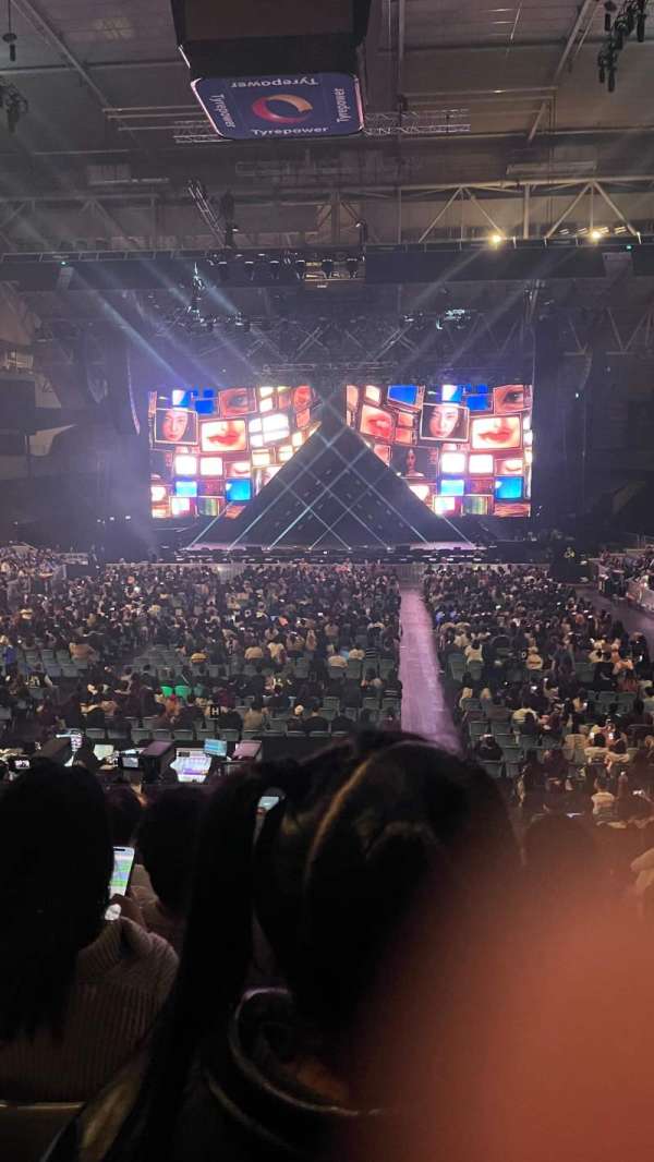 John Cain Arena, section: 38-3, row: W, seat: 464