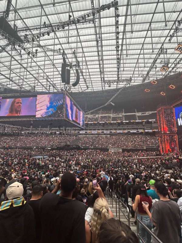 Allegiant Stadium, section: C132, row: 16, seat: 1