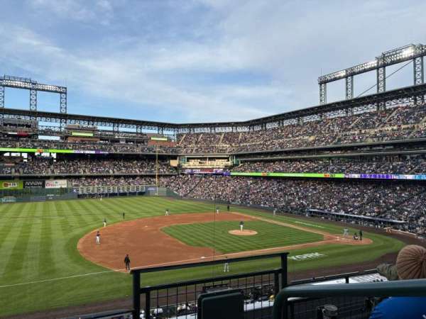 Coors Field, section: 242, row: 3, seat: 1