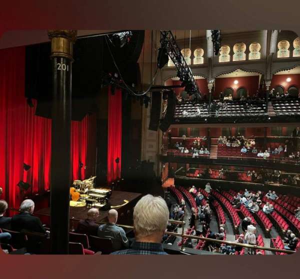 Massey Hall, section: 202, row: F, seat: 1