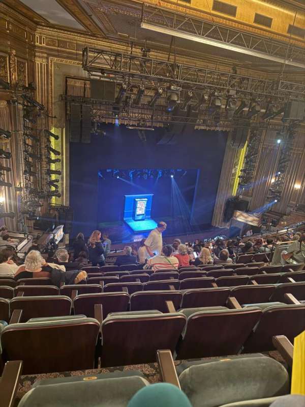 Nederlander Theatre, section: Mezzanine L, row: N, seat: 19