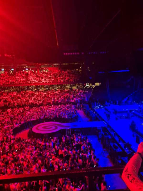 lotto arena, section: 219, row: 2, seat: 5