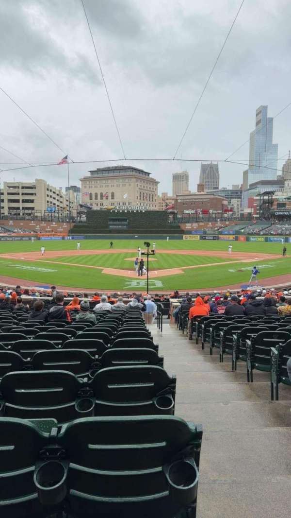 Comerica Park, section: 128, row: 31, seat: 1