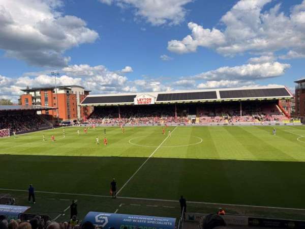 Brisbane Road, section: C, row: Q, seat: 73