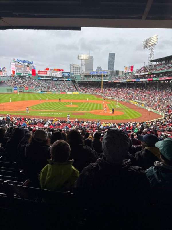Fenway Park, section: 24, row: 10, seat: 17