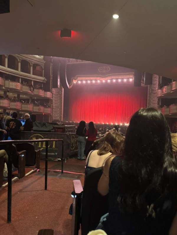 The Met Philadelphia, section: Orchestra 5, row: G, seat: 8