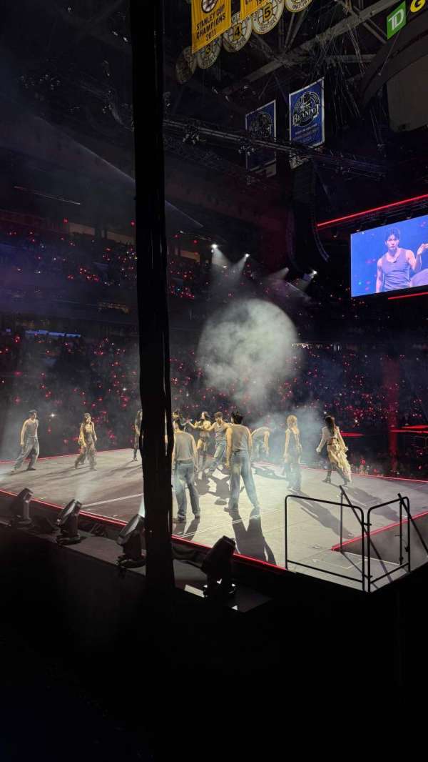 TD Garden, section: 17, row: 1, seat: 3