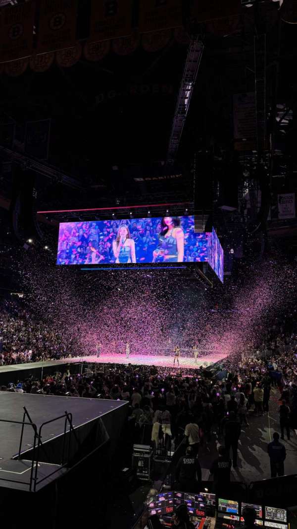 TD Garden, section: 17, row: 1, seat: 3