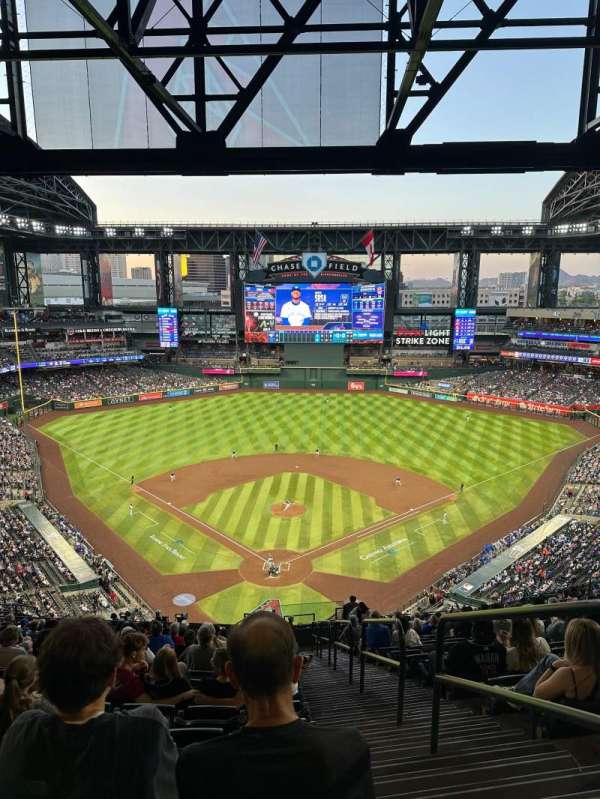 Chase Field, section: 316, row: 24, seat: 1
