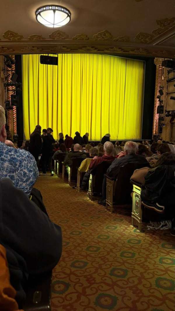 John Golden Theatre, section: Orchestra L, row: Q, seat: 1