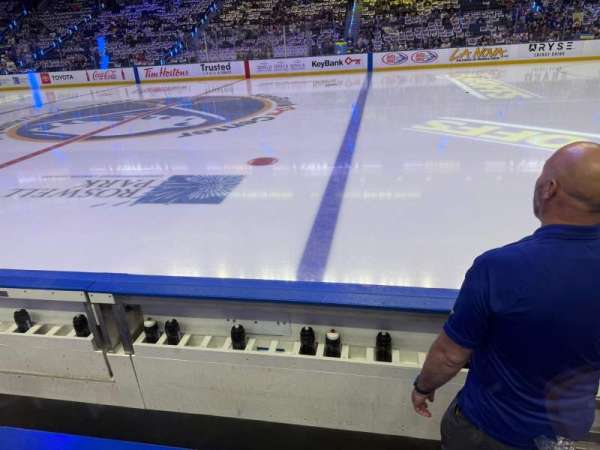 KeyBank Center, section: 104, row: 3, seat: 20