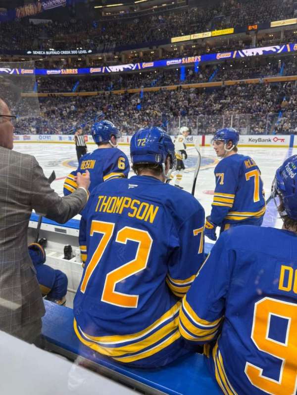 KeyBank Center, section: 104, row: 3, seat: 19