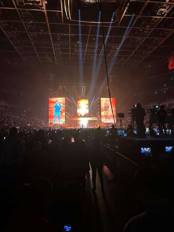 UBS Arena, section: 110, row: 1, seat: 1