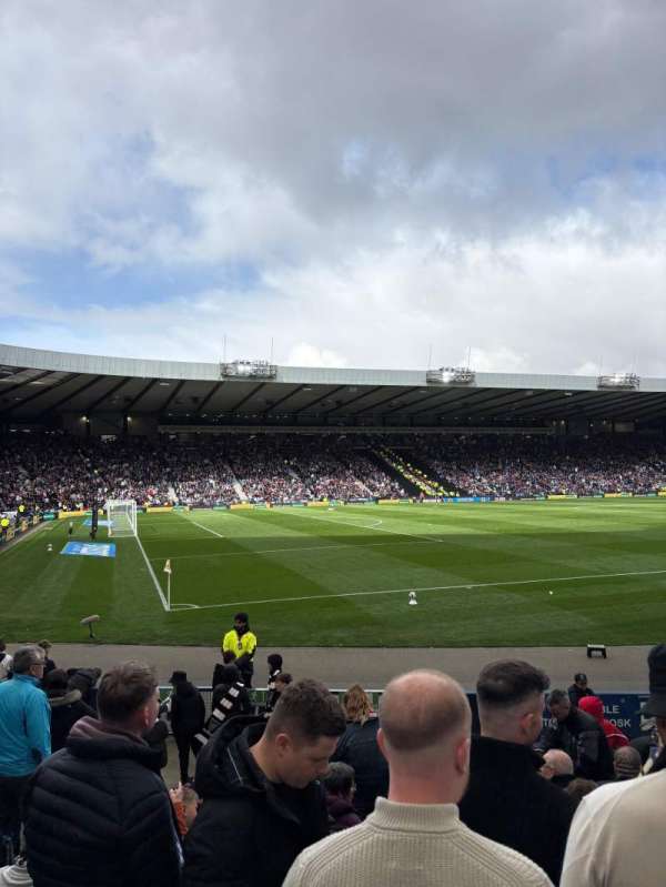 Hampden Park, section: P3, row: M, seat: 76