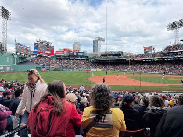 Fenway Park, section: Loge Box 155, row: HH, seat: 5