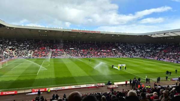Stadium Of Light, section: U21, row: 30, seat: 301