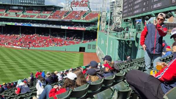 Fenway Park, section: 37, row: 30, seat: 25