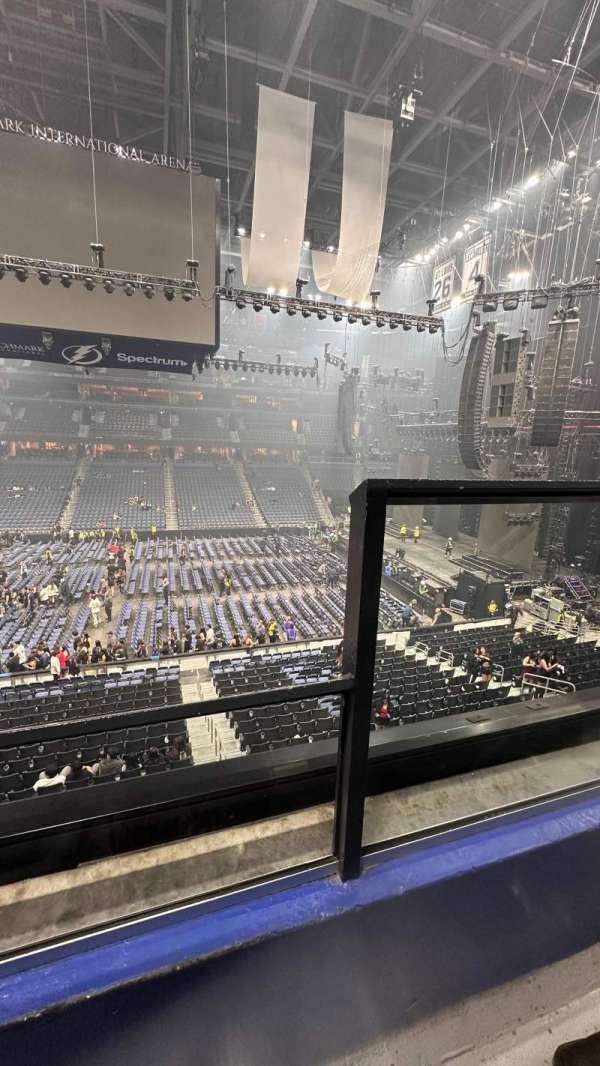 Benchmark International Arena, section: 201, row: A, seat: 1