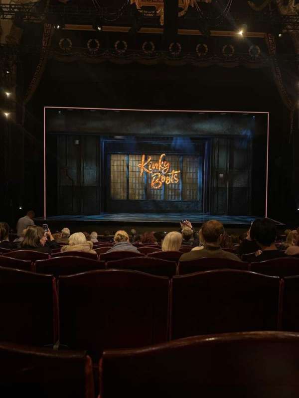 London Coliseum, section: Stalls, row: M, seat: 20