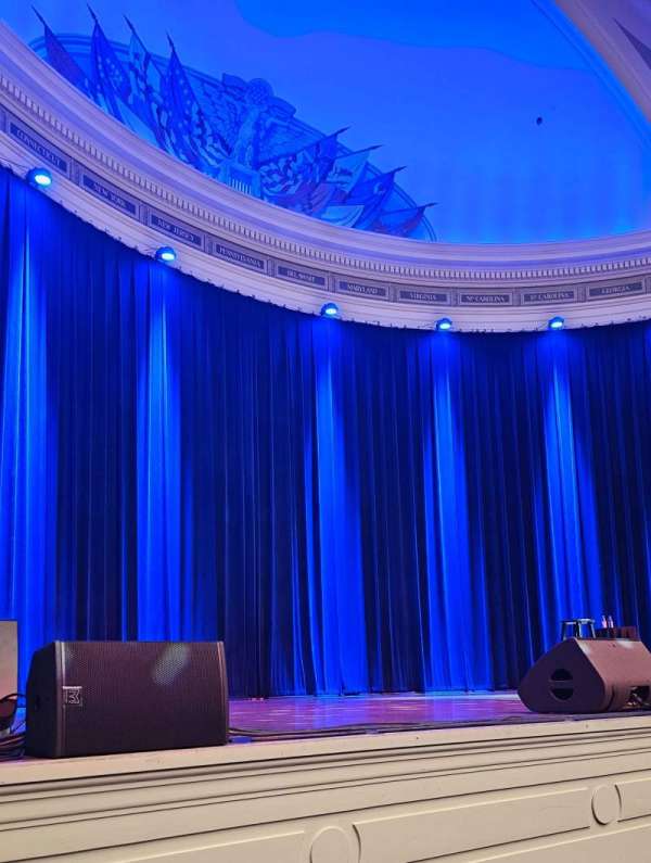 DAR Constitution Hall, section: CORCH, row: B, seat: 125
