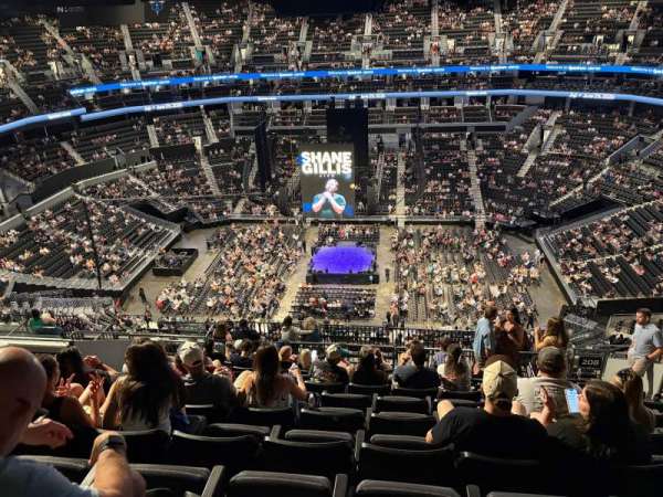 Spectrum Center, section: 208, row: O, seat: 12