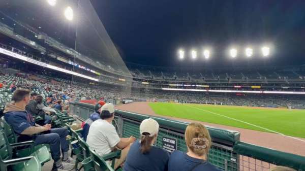 Comerica Park, section: 113, row: 2, seat: 18
