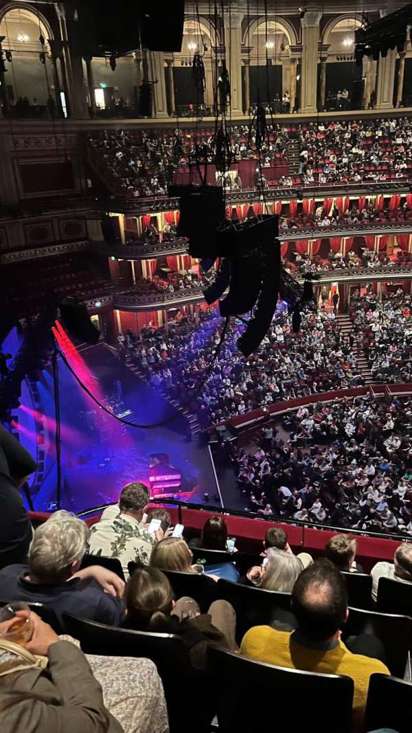 royal albert hall, section: P, row: 5, seat: 7