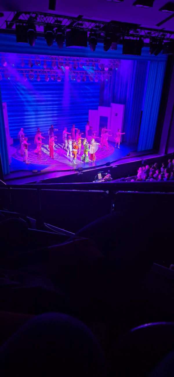 Venue Cymru, section: Circle, row: H, seat: 9