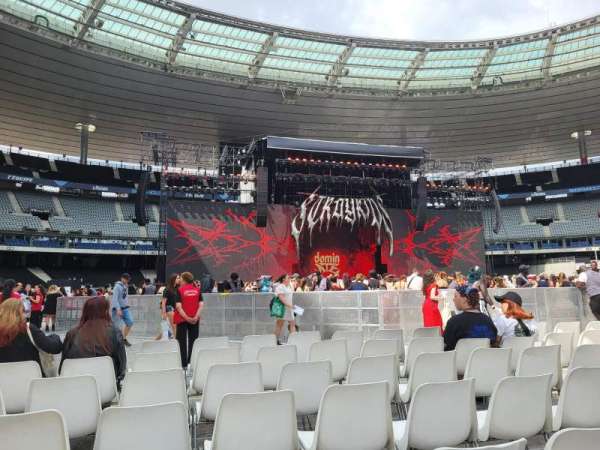 Stade de France, section: P22, row: 7, seat: 8