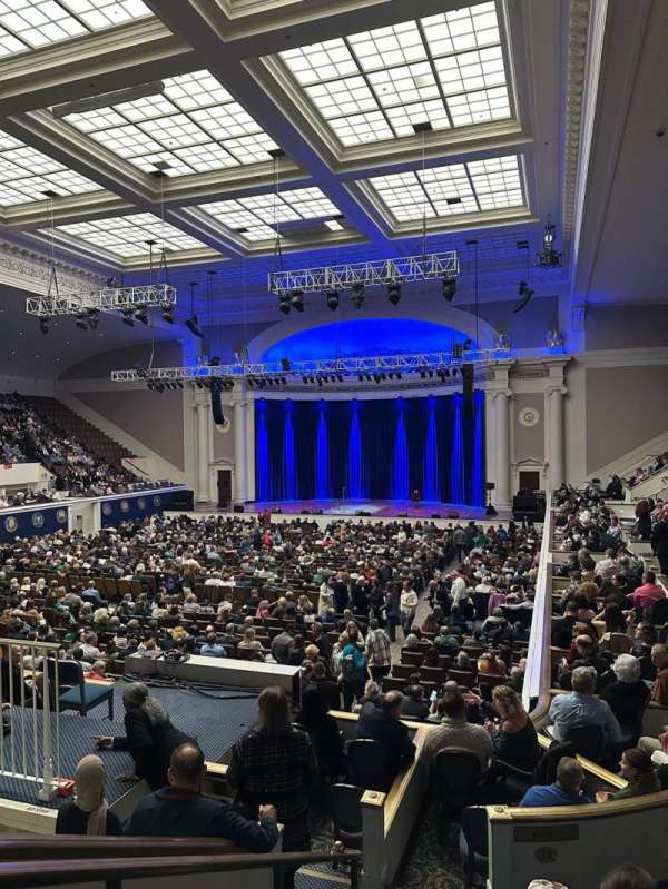 DAR Constitution Hall, section: SEC J, row: E, seat: 1
