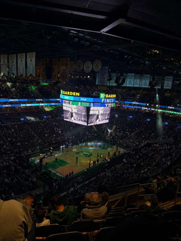 Td Garden, section: 320, row: 14, seat: 15