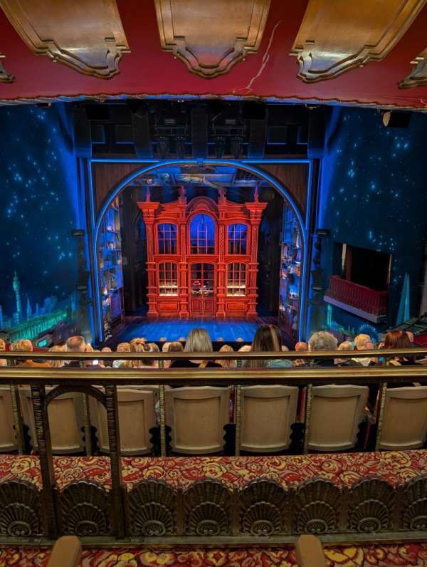Savoy Theatre, section: Dress Circle, row: H, seat: 13