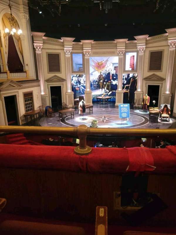 Ford's Theatre, section: Dress Circle C, row: B, seat: 104