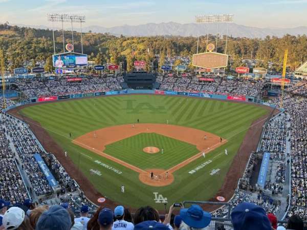 Dodger Stadium, section: 3TD, row: H, seat: 2