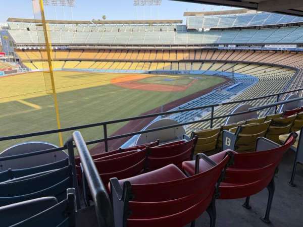 Dodger Stadium, section: 251 Club, row: C, seat: 5