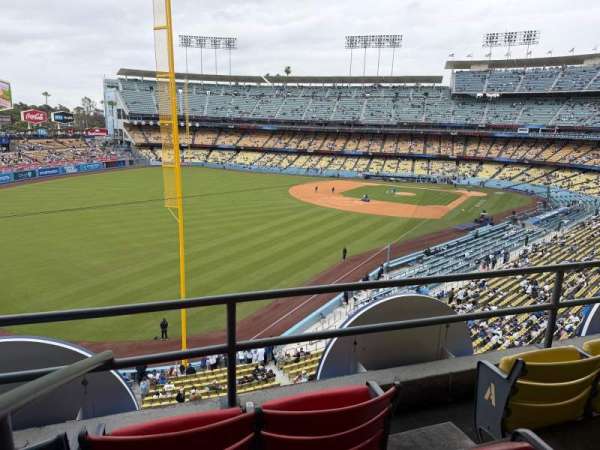 Dodger Stadium, section: 251 Club, row: C, seat: 5