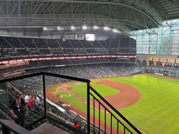 Daikin Park, section: 431, row: 1, seat: 1