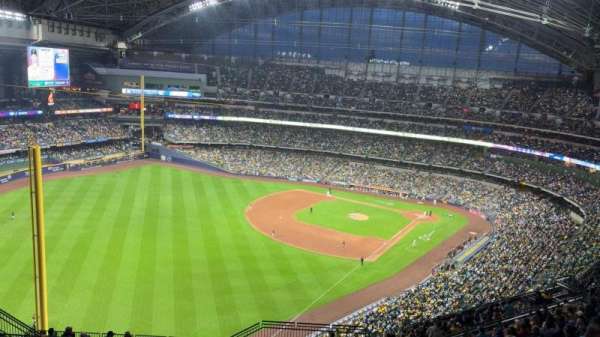 American Family Field, section: 438, row: 24, seat: 13