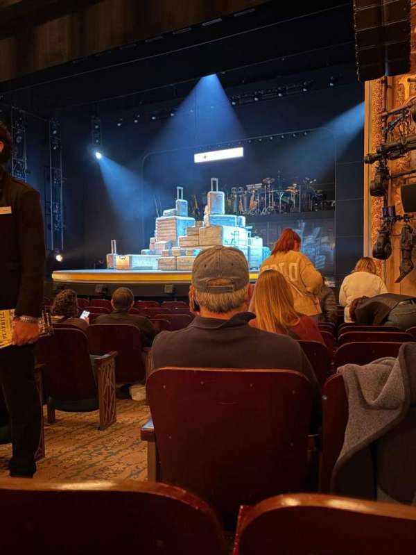 Longacre Theatre, section: Orchestra R, row: K, seat: 3