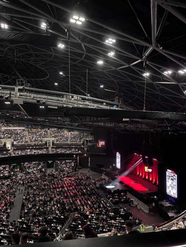 OVO Hydro, section: The Nest, row: B, seat: 19