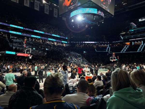 Barclays Center, section: 12, row: 3, seat: 1