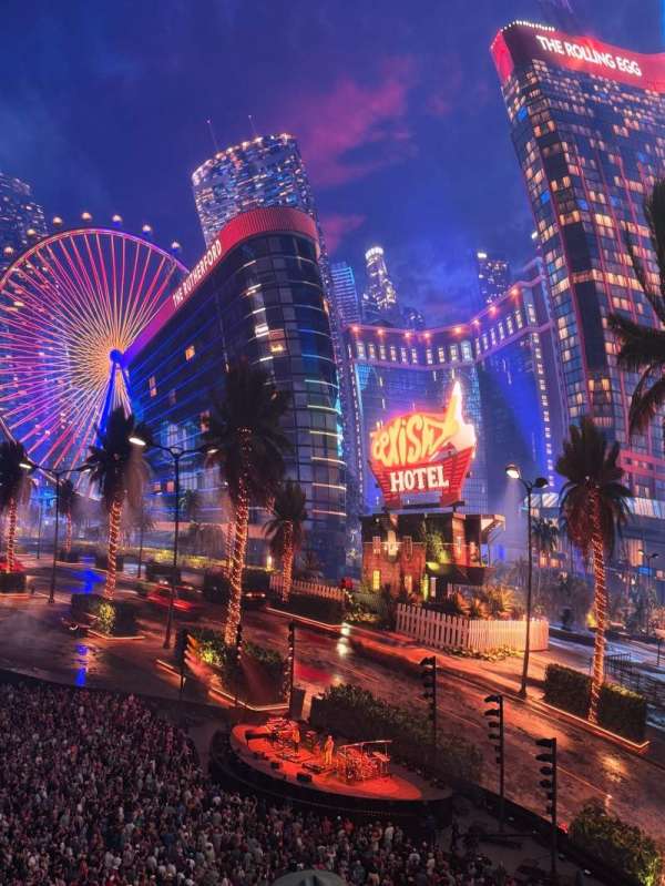 The Sphere, Vegas, section: 210, row: 18, seat: 2