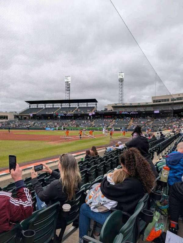 Harbor Park, section: 117, row: F, seat: 16