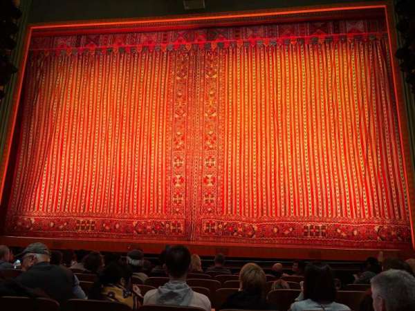 New Amsterdam Theatre, row: H, seat: 105